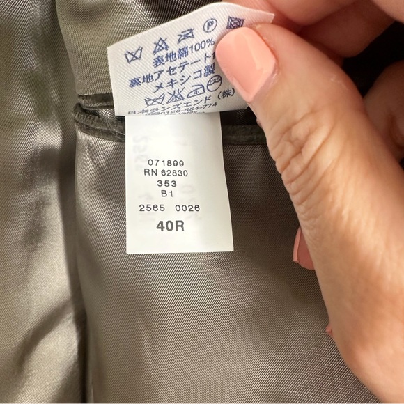 Lands End Corduroy Blazer Jacket Size 40R Mens - Picture 8 of 11